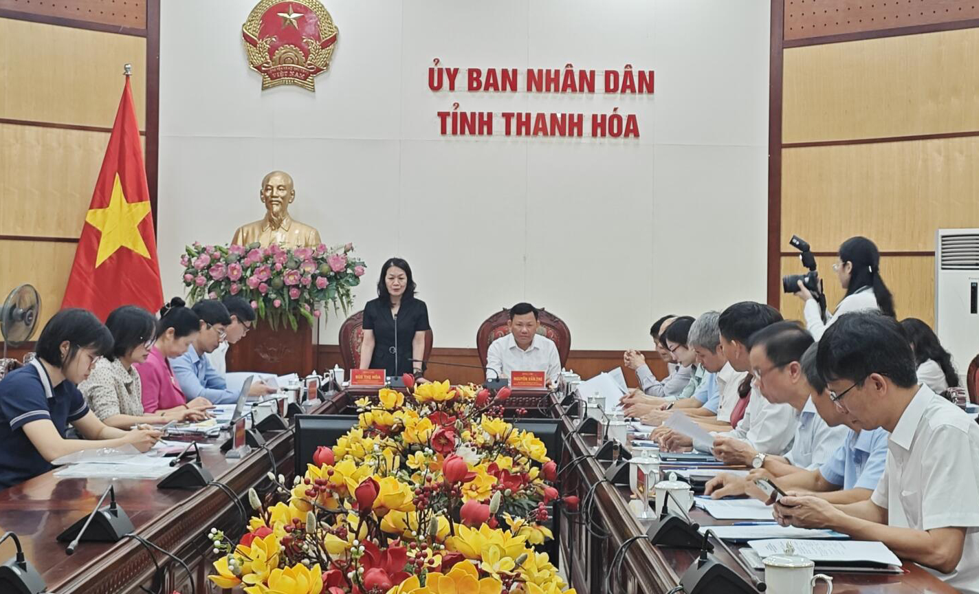 BAN CHỈ ĐẠO QUỐC GIA VẬN ĐỘNG HIẾN MÁU TÌNH NGUYỆN KIỂM TRA, GIÁM SÁT LIÊN NGÀNH CÔNG TÁC VẬN ĐỘNG HIẾN MÁU TẠI THANH HÓA
