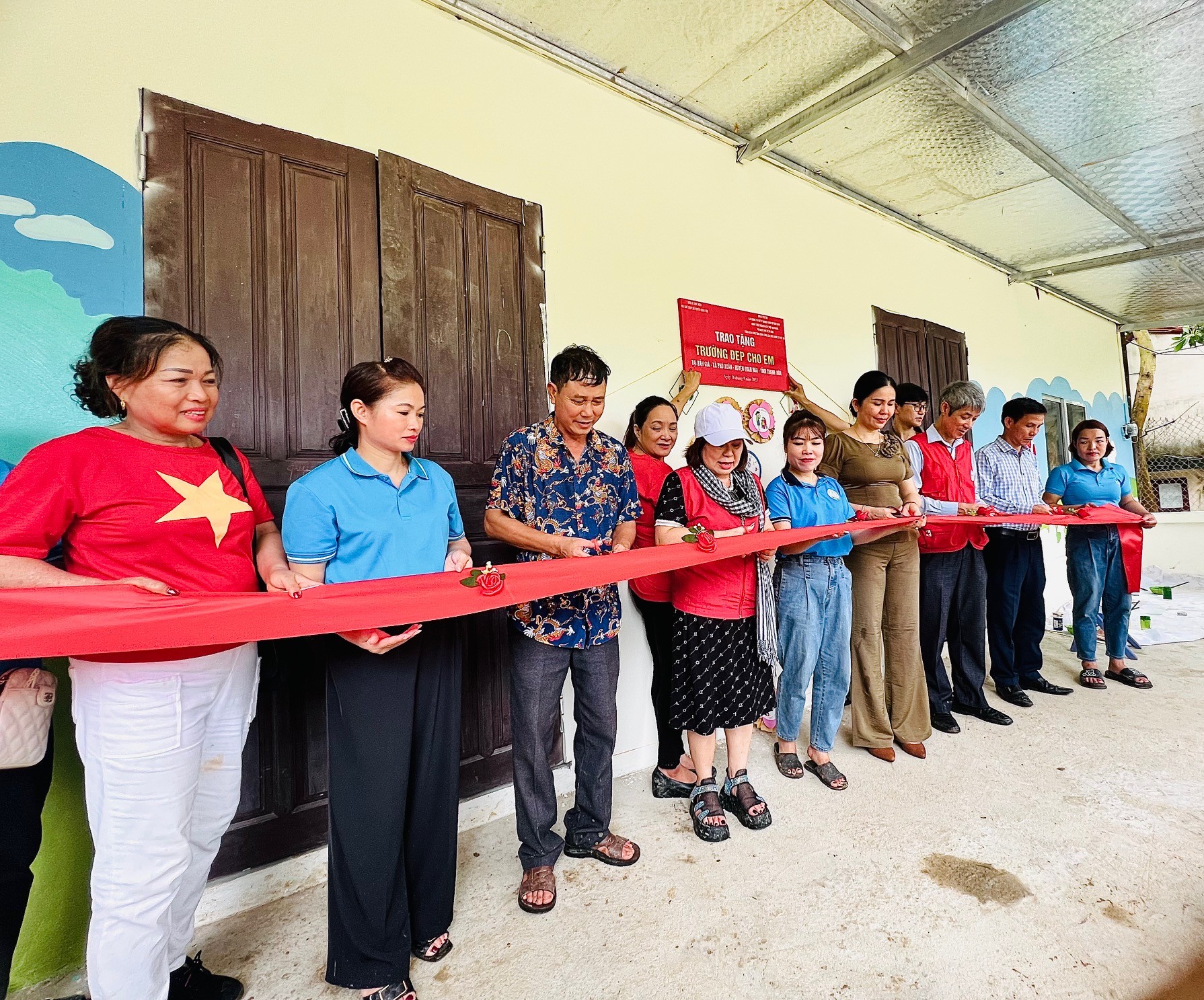 Khánh thành điểm trường mầm non Bản Giá, xã Phú Xuân, huyện Quan Hóa