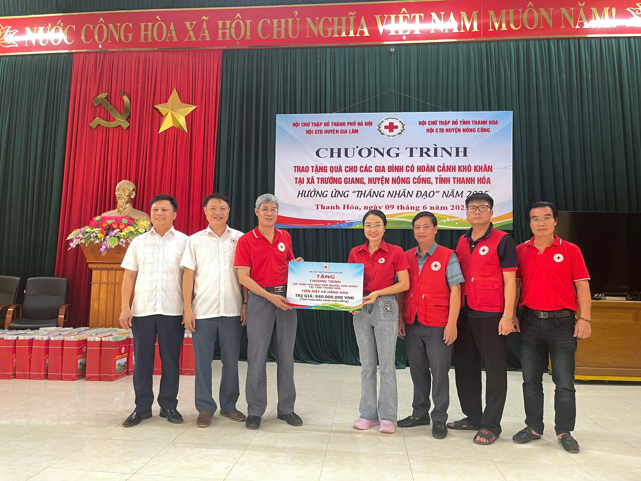 Lan tỏa yêu thương từ Thủ đô đến vùng quê xứ Thanh