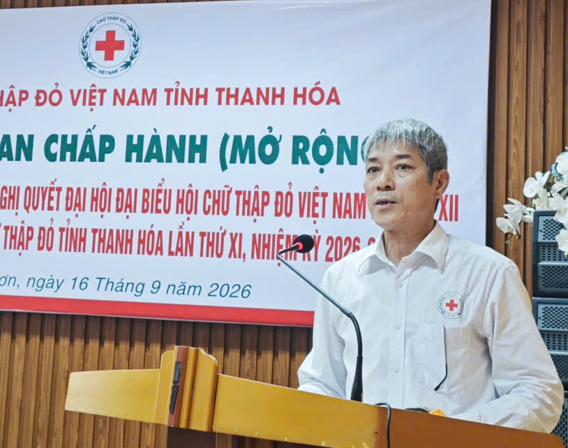 Quán triệt, triển khai Nghị quyết Đại hội đại biểu toàn quốc Hội Chữ thập đỏ Việt Nam lần thứ XII